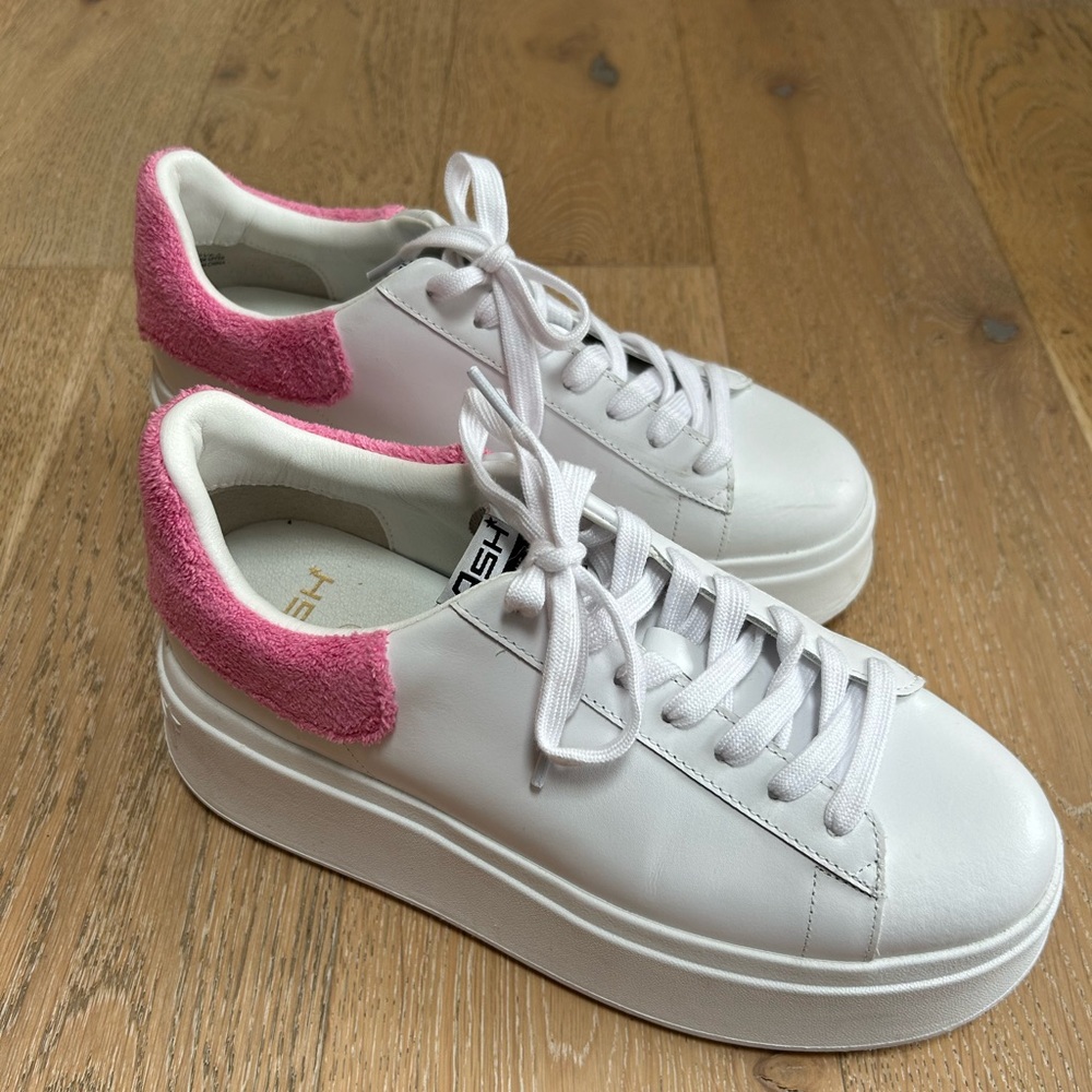 Pink Platform Ash Sneakers